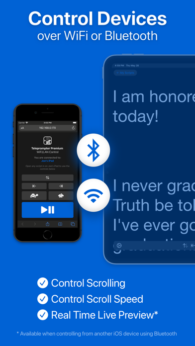 Teleprompter Premium - Speech, Script and Lyrics Mirror Prompter Pro Screenshot 7