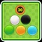 Use the arrow keys to control the movement of the ball, use the right button to change the color of the ball,