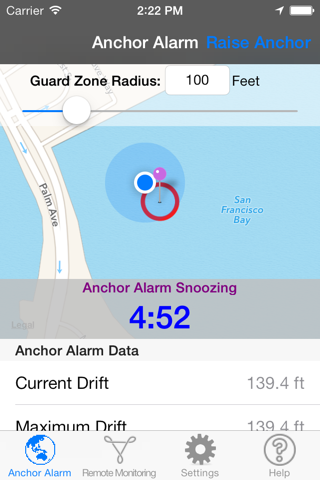 Anchor Alarm for Boaters - náhled