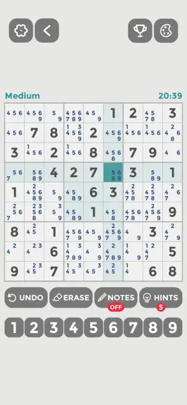 Game screenshot Sudoku :-) hack