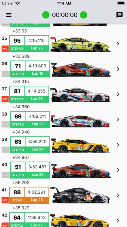 Le Mans 24H 2019 Live Timing screenshot-4