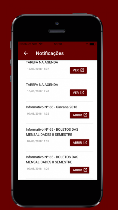 How to cancel & delete Colégio Olimpo - Asa Sul from iphone & ipad 3