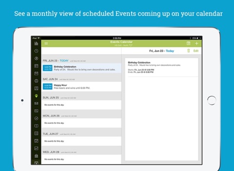 HotSchedules Logbook - náhled