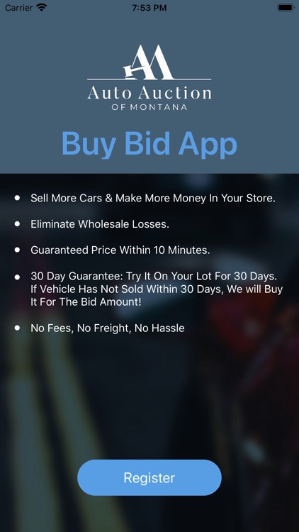 AAMT Buy Bid App