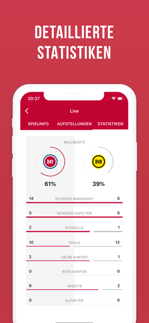 Bayern Live: Inoffizielle App(圖8)-速報App