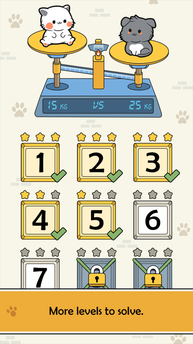 Balance Weight - Cat Puzzle screenshot 4