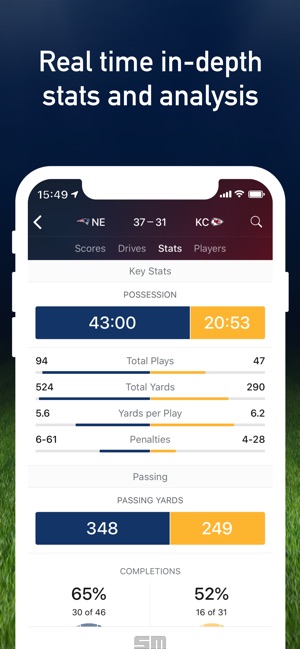 NFL Live: Football Scores(圖2)-速報App