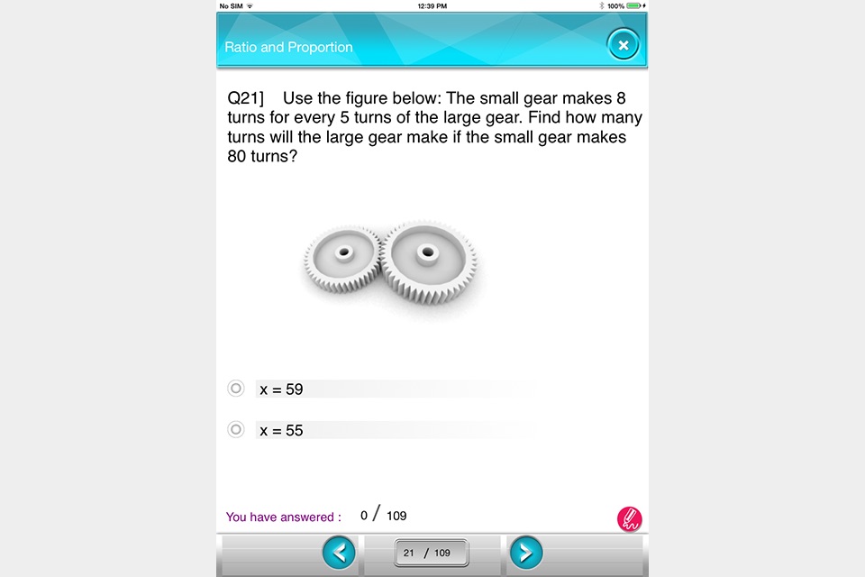 IIT-JEE 6th Ratios screenshot 3