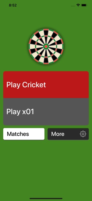 Simple Darts Scoreboard