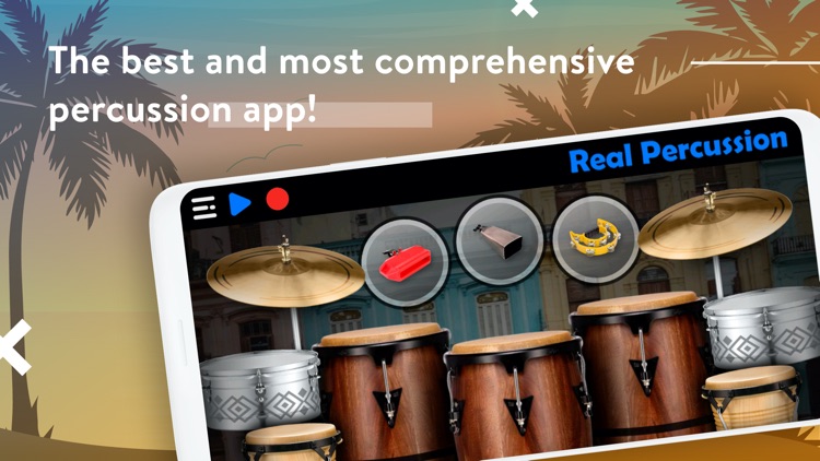 REAL PERCUSSION: Drum pads screenshot-0