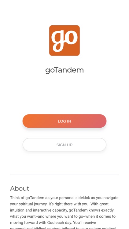 goTandem: Bible Engagement App