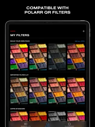Capture 6 24FPS - Filtro de vídeo y LUT iphone