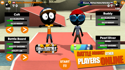Stickman Skate Battle screenshot1