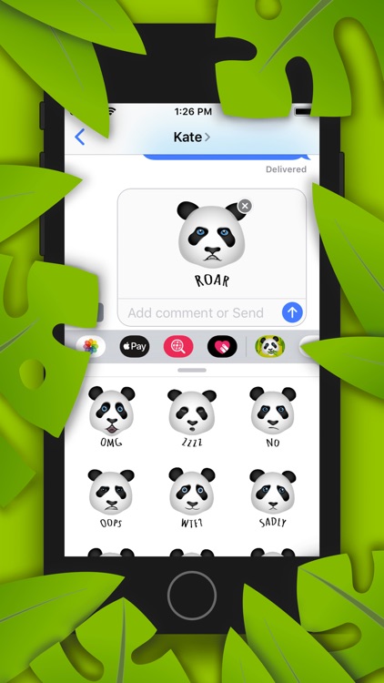 Akio the Panda stickers