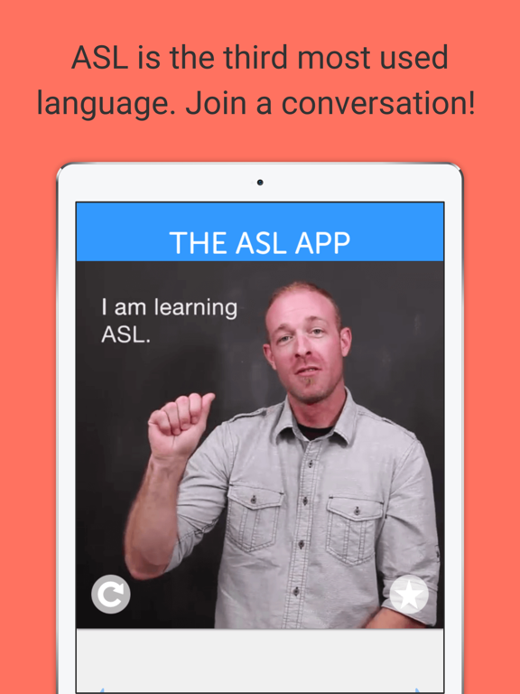 The ASL App screenshot