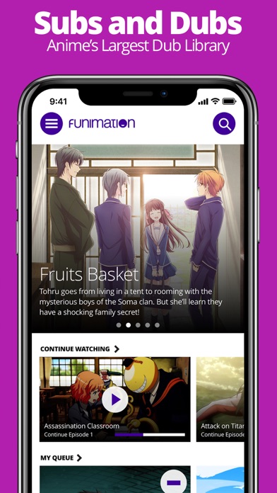 Funimation By Funimation Global Group Llc Ios United States Searchman App Data Information - roblox attack on titan downfall mobile