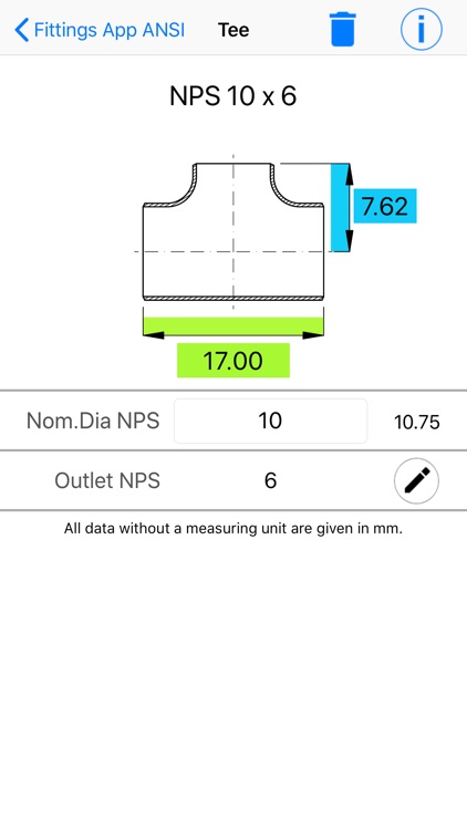 Fittings App ANSI screenshot-4