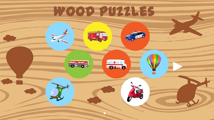 Wood Puzzles Vehicles