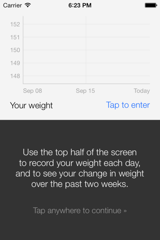 Lightweight: a calorie tracker - náhled