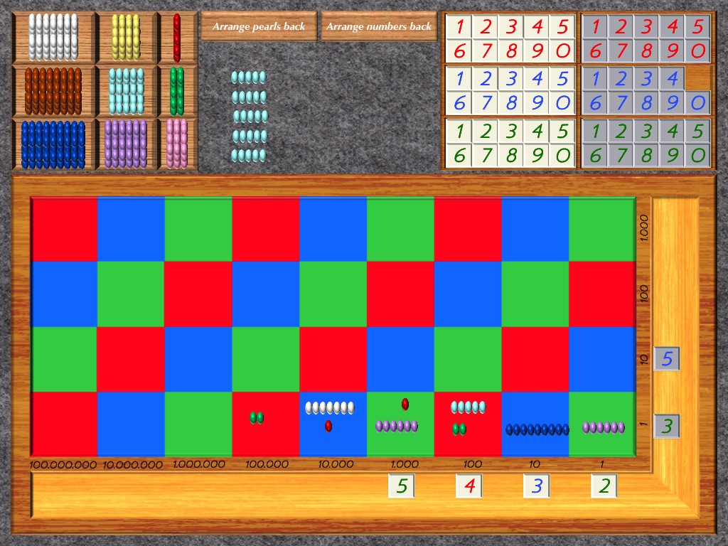 Multiplications Checkerboard screenshot 4