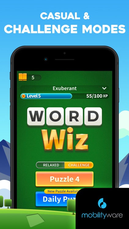 Word Wiz  Connect Words Game by MobilityWare