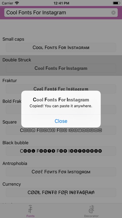Cool Fonts - Fancy Fonts