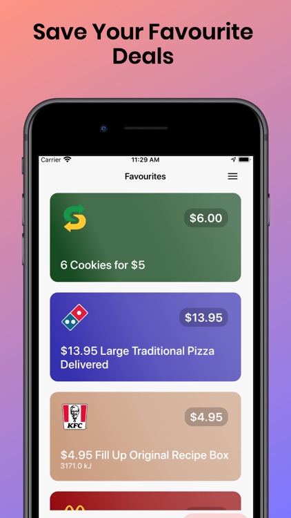 Dollar Feeds - Fast Food Deals screenshot-4