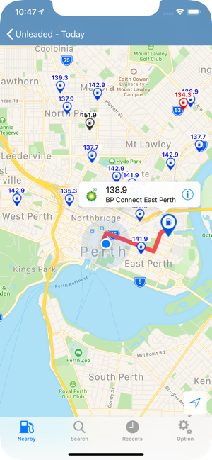 Fuel Price for WA