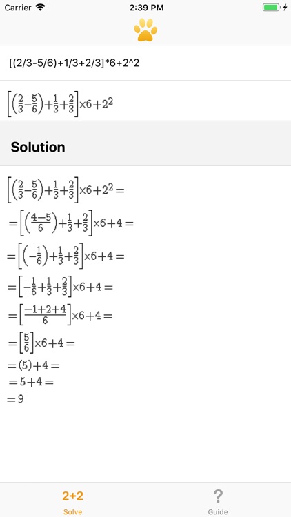 Solve Expressions