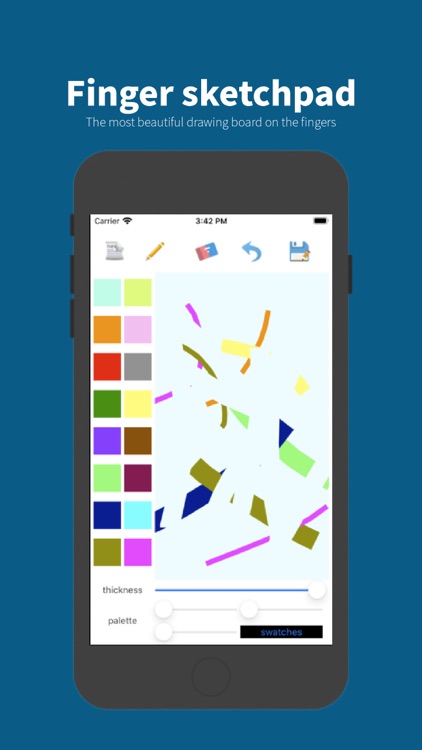 Finger sketchpad screenshot-3