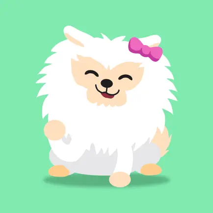 Pomeranian Puppy Stickers Cute Cheats