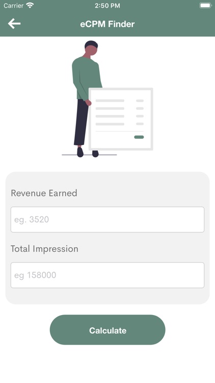 CPM, CTR, RPM Calculator screenshot-4