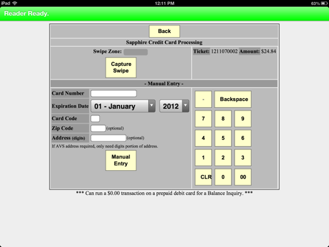 Sapphire POS Viewer - náhled