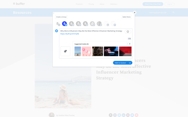 Buffer: Social Media Composer(圖1)-速報App