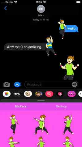 Game screenshot Dancemoij Stickers mod apk