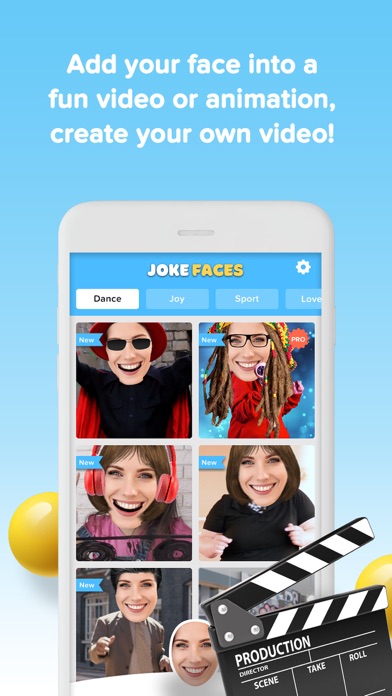JokeFaces - Funny Video Maker Screenshot 1