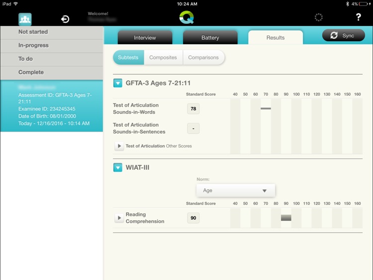 Q-interactive Assess screenshot-3