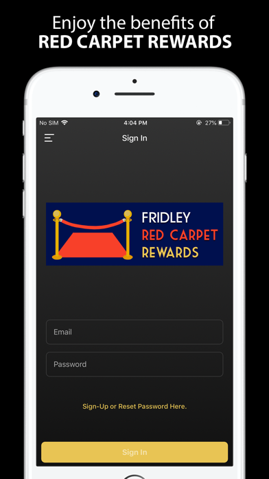 How to cancel & delete Red Carpet - Fridley Theatres from iphone & ipad 1