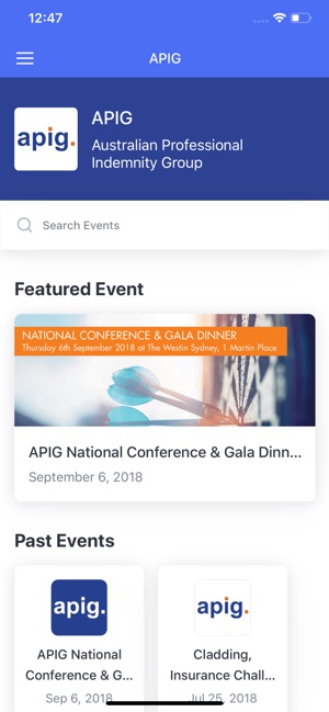 APIG Events