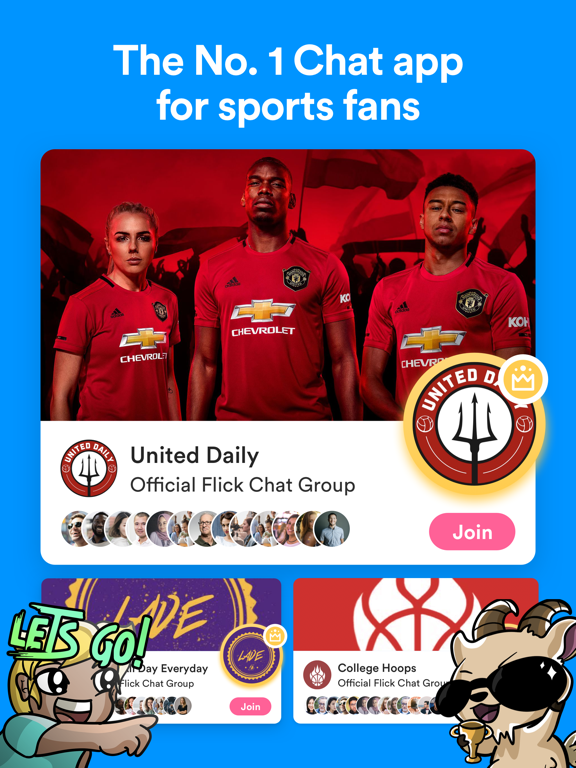 FlickChat - for Sports Fans screenshot