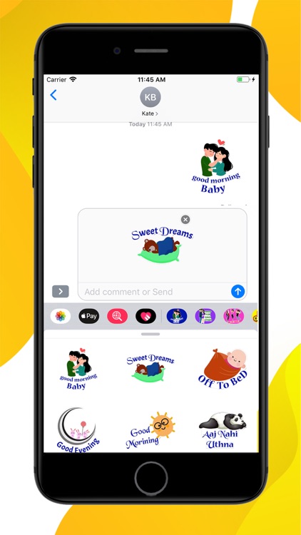 Daily Greetings Hindi Stickers