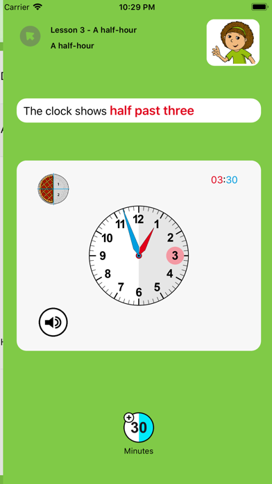 Learning to tell Time screenshot 2