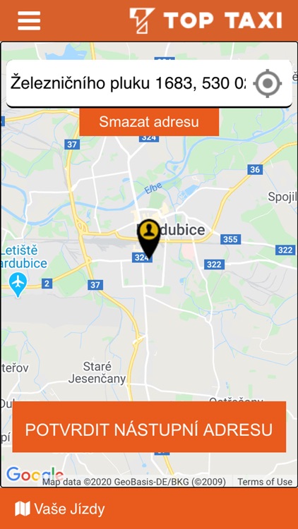 Top Taxi Pardubice