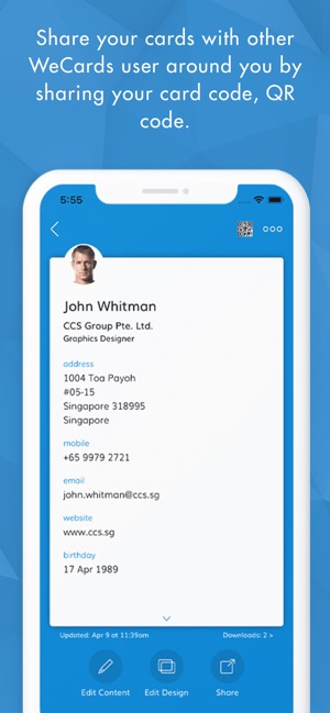 WeCards- Digital Business Card(圖3)-速報App