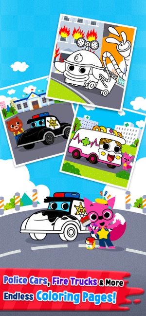 Cars Coloring Book PINKFONG(圖1)-速報App