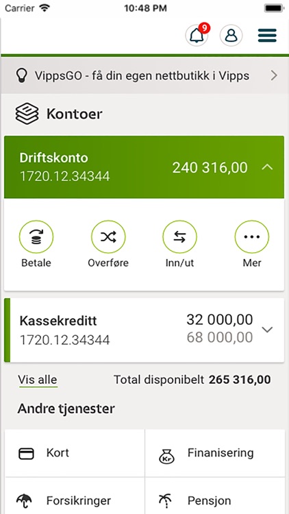 Gildeskål Sparebank Bedrift.