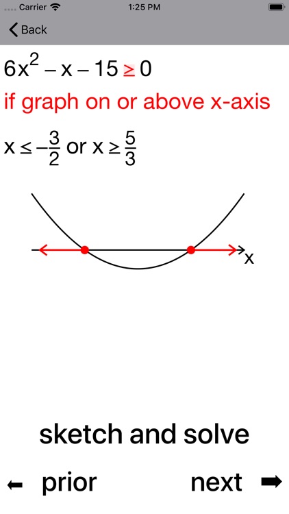 Quadratic Inequalities screenshot-8