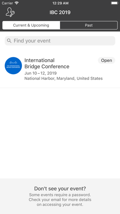 How to cancel & delete International Bridge Conf from iphone & ipad 2