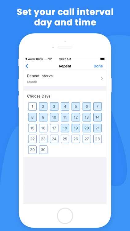 Call Remainder:Alert Scheduler screenshot-3