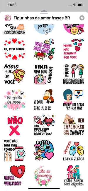 Figurinhas de amor frases BR(圖3)-速報App